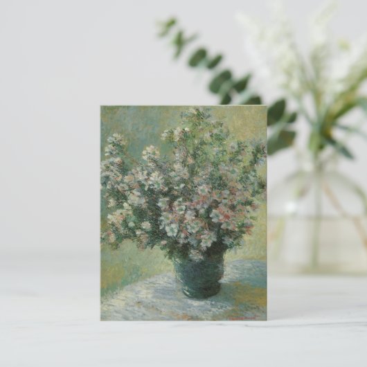 Vase der Blume von Claude Monet (Stehend Vorderseite)