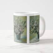 Vase der Blume von Claude Monet Jumbo-Tasse (Vorderseite Rechts)