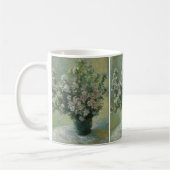 Vase der Blume von Claude Monet Kaffeetasse (Links)