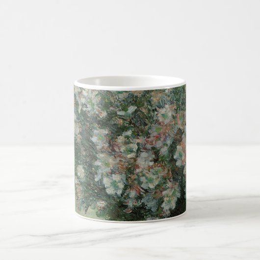 Vase der Blume von Claude Monet Kaffeetasse (Mittel)