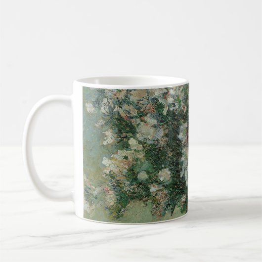 Vase der Blume von Claude Monet Kaffeetasse (Links)
