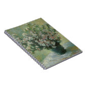 Vase der Blume von Claude Monet Notizblock (Rechte Seite)