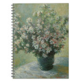 Vase der Blume von Claude Monet Notizblock (Vorderseite)
