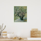 Vase der Blume von Claude Monet Poster (Küche)
