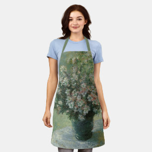 Vase der Blume von Claude Monet Schürze