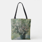 Vase der Blume von Claude Monet Tasche (Rückseite)