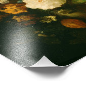 Vase der Blume von Jan van Huysum Fotodruck (Ecke)