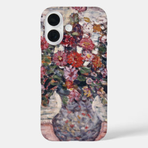 Vase der Blume, Zinnias von Maurice Prendergast iPhone 16 Hülle