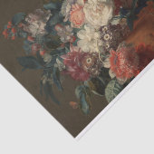 Vase der Blumen-klassischen Malerei Seidenpapier (Ausschnitt)