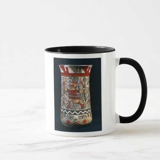 Vase, der eine bewirtschaftenszene darstellt tasse (Rechts)