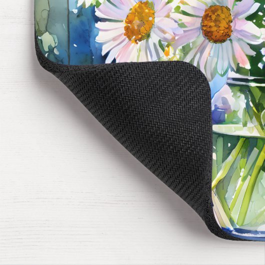 Vase der Hübschen Bläschen Mousepad (Ecke)