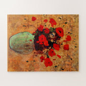 Vase der Poppies von Odilon Redon Jigsaw Puzzle (Horizontal)