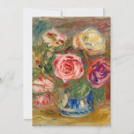 Vase der Rose | Renoir (Vorderseite)