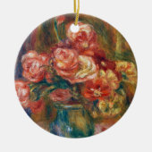 Vase der Rose | Renoir Keramik Ornament (Vorne)