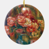 Vase der Rose | Renoir Keramik Ornament (Hinten)