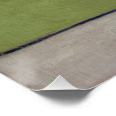 Vase der Rose Vincent Van Gogh Glossy Poster (Ecke)