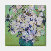 Vase der Rose, Vincent van Gogh Magnet (Vorne)