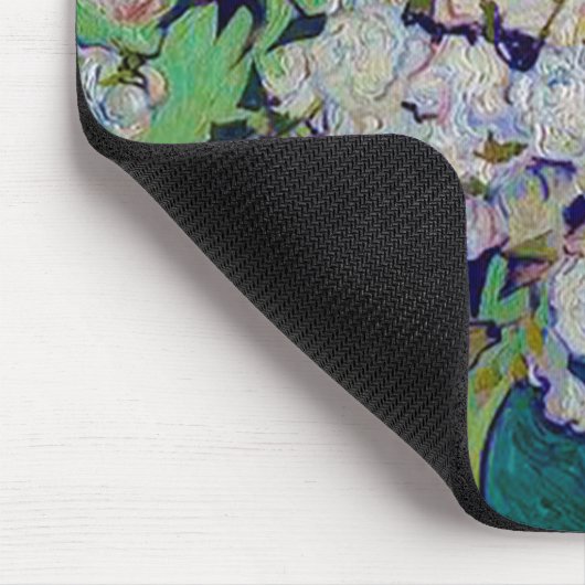 Vase der Rose, Vincent van Gogh Mousepad (Ecke)