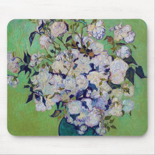 Vase der Rose, Vincent van Gogh Mousepad