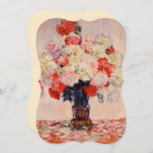 Vase der Ruhe und Entspannung im Brautparty Einladung (Vorne/Hinten)