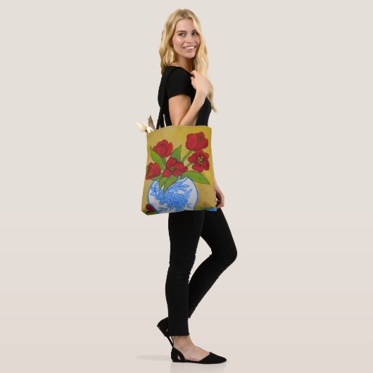 Vase der Tulips Tasche (Am Model)