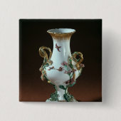 Vase Duplessis mit Golddekoration Button (Vorderseite)