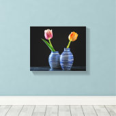 Vase Fotografie Leinwanddruck (Insitu (Holzboden))