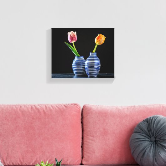 Vase Fotografie Leinwanddruck (Insitu (Wohnzimmer))