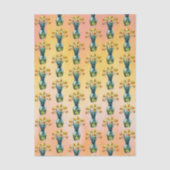 Vase Full of Beautiful Daffodils Seidenpapier (Vorderseite)