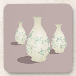 Vase Hartkunststoff-Untersetzer Getränkeuntersetzer