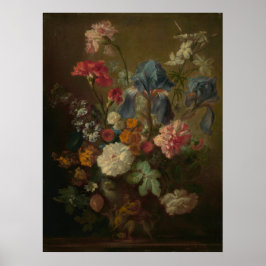 Vase in Blume von Jan van Huysum Poster