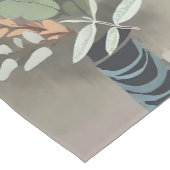 Vase minimalistischer Blätter Kurzer Tischläufer (Ecke)
