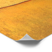 Vase mit 15 Sonnenblumen von Vincent van Gogh Poster (Ecke)