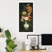 Vase mit Aster und Silva von Vincent van Gogh Poster (Heimbüro)