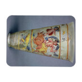 Vase mit bemalteter Dekoration, die Europa und Magnet (Horizontal)