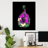 Vase mit Blume Poster (Heimbüro)