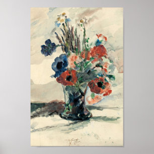 Vase mit Blumen   Lovis Corinth Poster