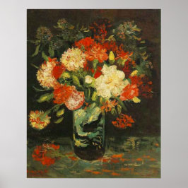Vase mit Carnons Vincent van Gogh Poster