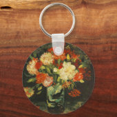 Vase mit Carnons Vincent van Gogh Schlüsselanhänger (Vorderseite)
