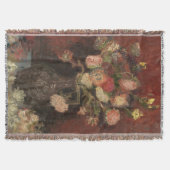 Vase mit chinesischen Asterern und Gladioli van Go Decke (Vorderseite)