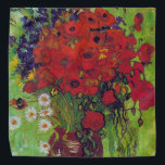 Vase mit Cornblumen und Pfefferkuchen, Van Gogh Halstuch<br><div class="desc">Vincent Willem van Gogh (30. März 1853 - 29. Juli 1890) war ein niederländischer postimpressionistischer Maler, der zu den berühmtesten und einflussreichsten Persönlichkeiten in der Geschichte der Western-Kunst zählt. In etwas mehr als einem Jahrzehnt schuf er etwa 2100 Kunstwerke, darunter etwa 860 Ölgemälde, die größtenteils aus den Jahre seines Lebens....</div>