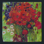 Vase mit Cornblumen und Pfefferkuchen, Van Gogh Halstuch<br><div class="desc">Vincent Willem van Gogh (30. März 1853 - 29. Juli 1890) war ein niederländischer postimpressionistischer Maler, der zu den berühmtesten und einflussreichsten Persönlichkeiten in der Geschichte der Western-Kunst zählt. In etwas mehr als einem Jahrzehnt schuf er etwa 2100 Kunstwerke, darunter etwa 860 Ölgemälde, die größtenteils aus den Jahre seines Lebens....</div>