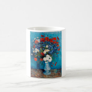 Vase mit Cornblumen und Pfefferkuchen, Van Gogh Kaffeetasse