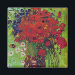Vase mit Cornblumen und Pfefferkuchen, Van Gogh Magnet<br><div class="desc">Vincent Willem van Gogh (30. März 1853 - 29. Juli 1890) war ein niederländischer postimpressionistischer Maler, der zu den berühmtesten und einflussreichsten Persönlichkeiten in der Geschichte der Western-Kunst zählt. In etwas mehr als einem Jahrzehnt schuf er etwa 2100 Kunstwerke, darunter etwa 860 Ölgemälde, die größtenteils aus den Jahre seines Lebens....</div>