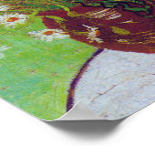 Vase mit Cornblumen und Pfefferkuchen, Van Gogh Poster (Ecke)