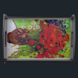Vase mit Cornblumen und Pfefferkuchen, Van Gogh Serviertablett<br><div class="desc">Vincent Willem van Gogh (30. März 1853 - 29. Juli 1890) war ein niederländischer postimpressionistischer Maler, der zu den berühmtesten und einflussreichsten Persönlichkeiten in der Geschichte der Western-Kunst zählt. In etwas mehr als einem Jahrzehnt schuf er etwa 2100 Kunstwerke, darunter etwa 860 Ölgemälde, die größtenteils aus den Jahre seines Lebens....</div>