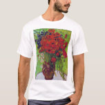 Vase mit Cornblumen und Pfefferkuchen, Van Gogh T-Shirt<br><div class="desc">Vincent Willem van Gogh (30. März 1853 - 29. Juli 1890) war ein niederländischer postimpressionistischer Maler, der zu den berühmtesten und einflussreichsten Persönlichkeiten in der Geschichte der Western-Kunst zählt. In etwas mehr als einem Jahrzehnt schuf er etwa 2100 Kunstwerke, darunter etwa 860 Ölgemälde, die größtenteils aus den Jahre seines Lebens....</div>