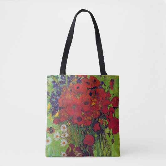 Vase mit Cornblumen und Pfefferkuchen, Van Gogh Tasche (Vorderseite)