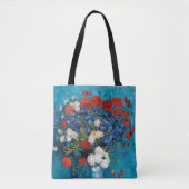 Vase mit Cornblumen und Pfefferkuchen, Van Gogh Tasche (Vorderseite)