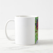 Vase mit Cornblumen und Pflaumen, Van Gogh Kaffeetasse (Links)